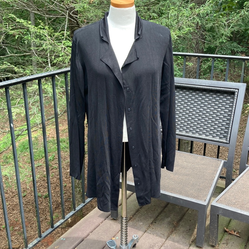 Cami International black cardigan sweater sz. XL*